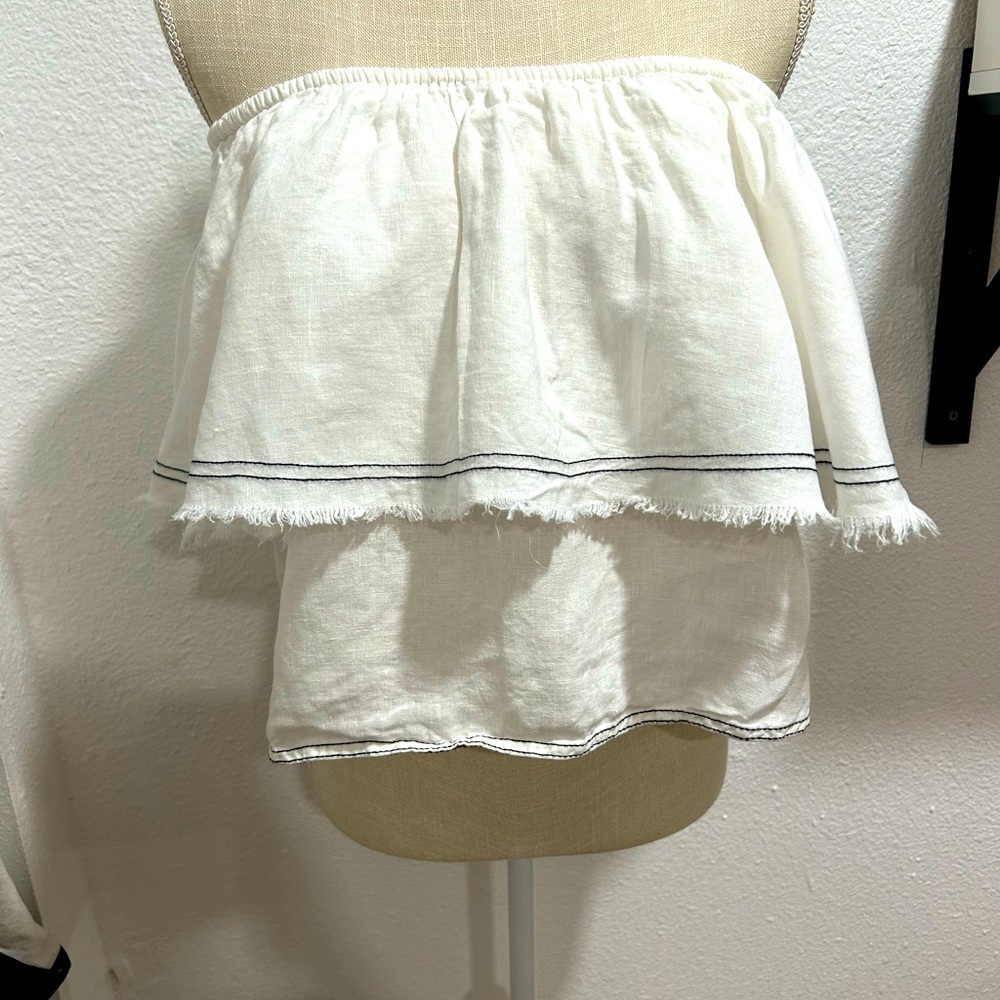 Zara flowy tube top
